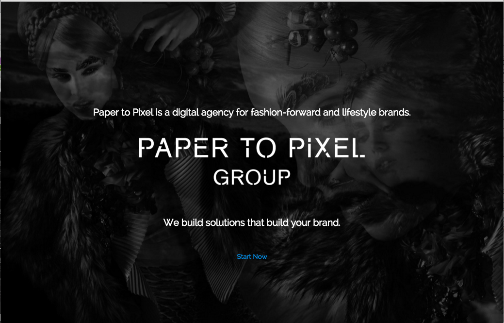 Paper to Pixel Group web site